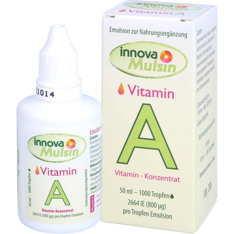 Innova Mulsin Vitamin A forte, 50 ml EMU