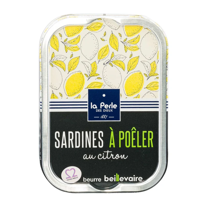 Sardinen zum Braten mit Zitrone