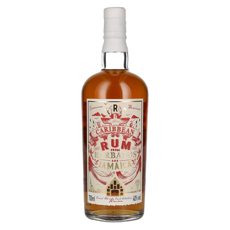 FRC Caribbean Rum from Barbados and Jamaica 40% Vol. 0,7l