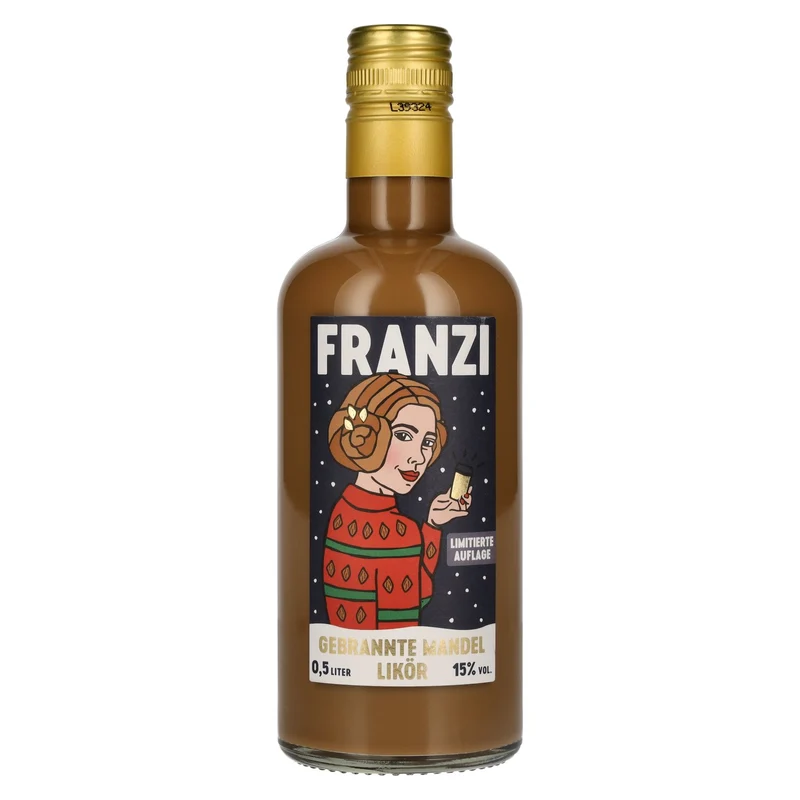 Franzi Gebrannte Mandel Likör 15% Vol. 0,5l