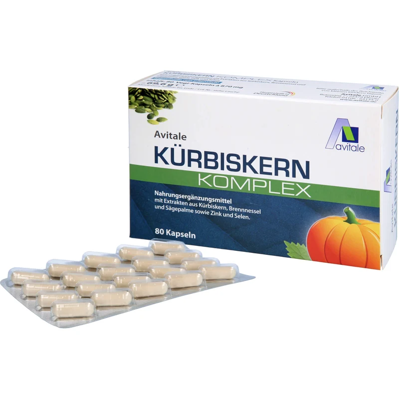 Kürbiskern Komplex Kapseln, 80 St KAP