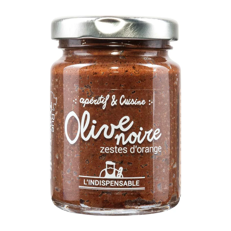 Schwarze Olivencreme