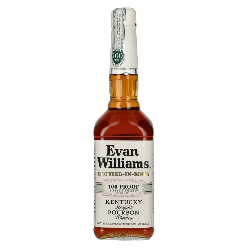 Evan Williams BOTTLED-IN-BOND Kentucky Straight Bourbon Whiskey 50% Vol. 0,7l