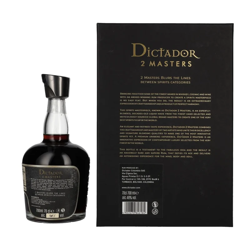 Dictador 2 MASTERS 1971/1974/1978/1980 Niepoort Port Pipe Finish 2021 48% Vol. 0,7l in Geschenkbox