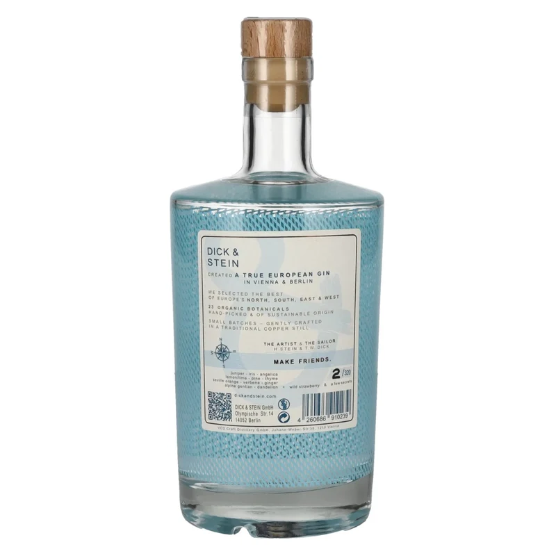 Dick & Stein European Dry Gin 45,7% Vol. 0,5l