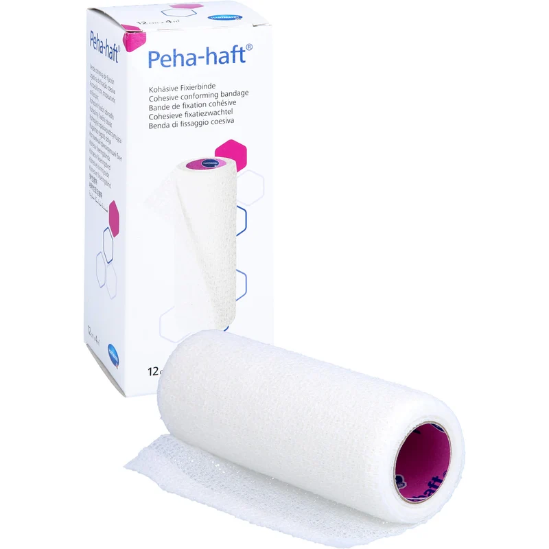 Peha-haft Latexfrei Fixierbinde 12cmx4m, 1 St BIN