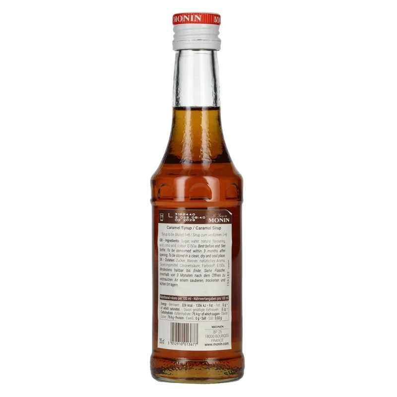 Le Sirop de Monin KARAMELL 0,25l