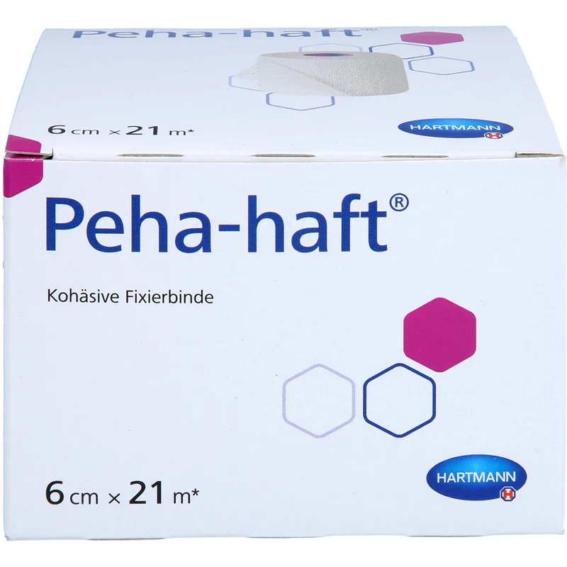 Peha-haft Fixierbinde latexfrei 6cm x 21m, 1 St BIN
