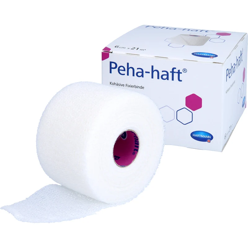 Peha-haft Fixierbinde latexfrei 6cm x 21m, 1 St BIN