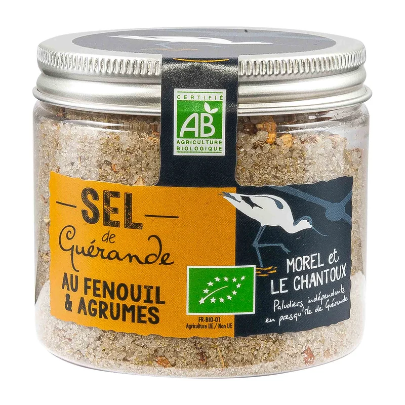 Guérande-Salz mit Fenchel und Orange