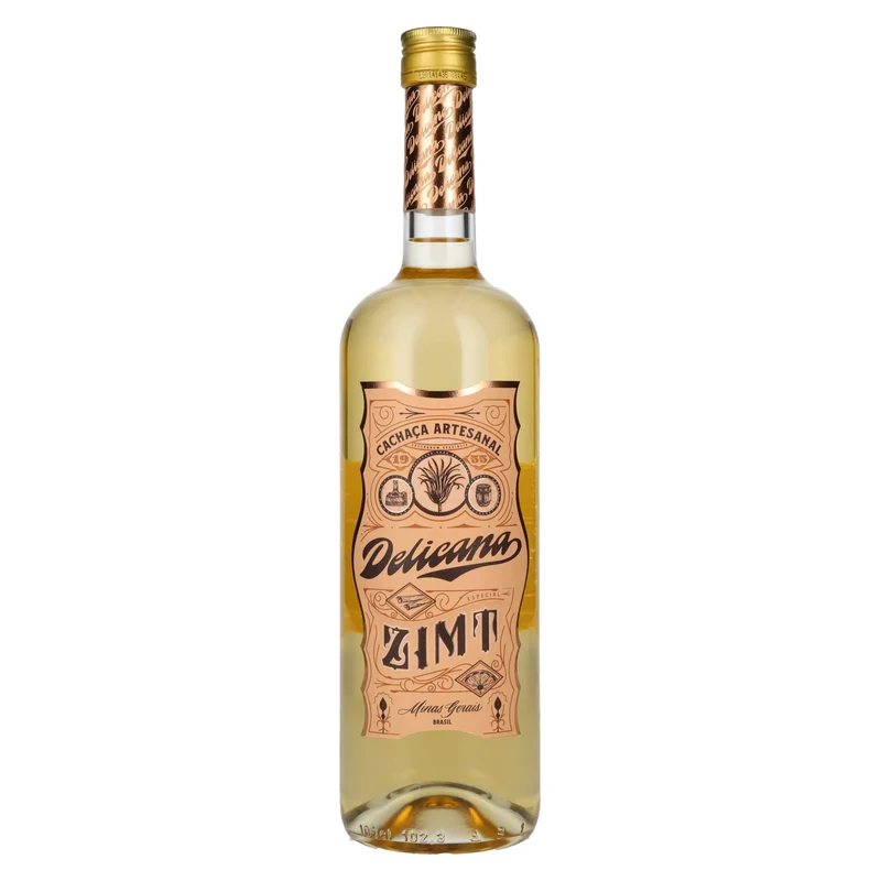 Delicana ZIMT Cachaça Artesanal Likör 28% Vol. 1l