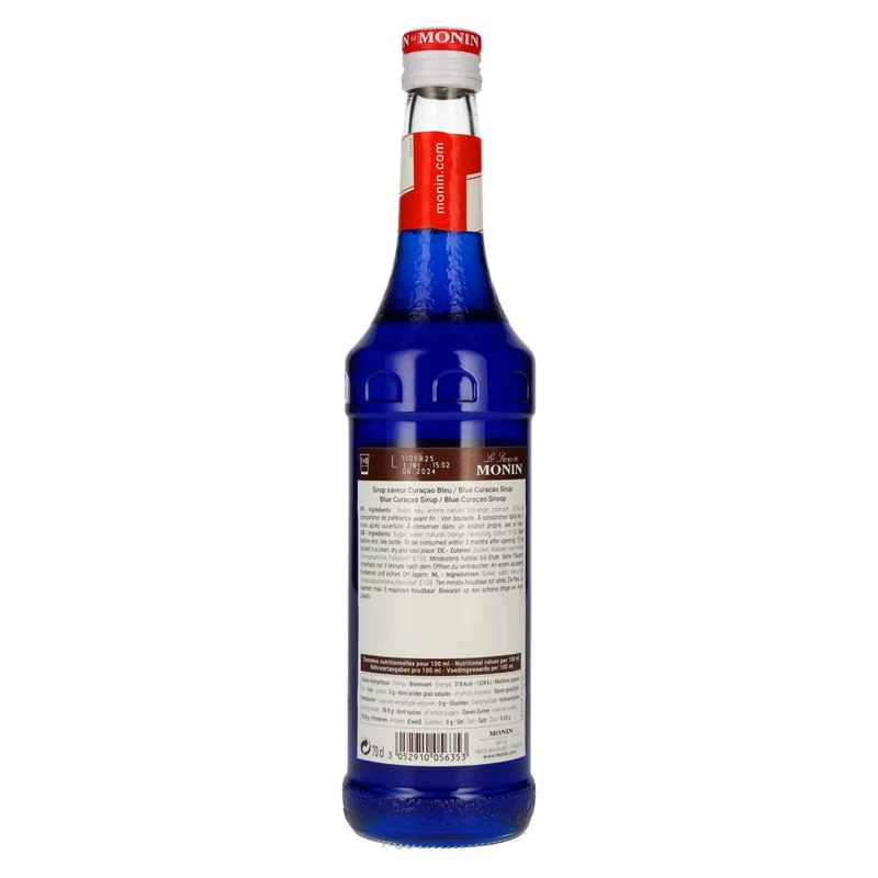 Le Sirop de Monin CURACAO BLAU 0,7l