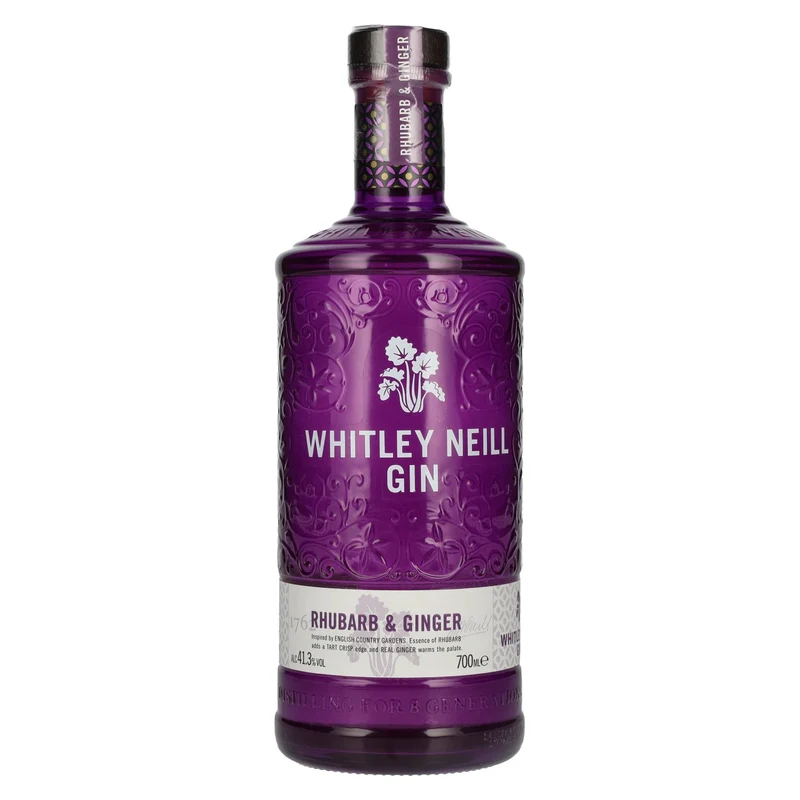 Whitley Neill RHUBARB & GINGER GIN 41,3% Vol. 0,7l