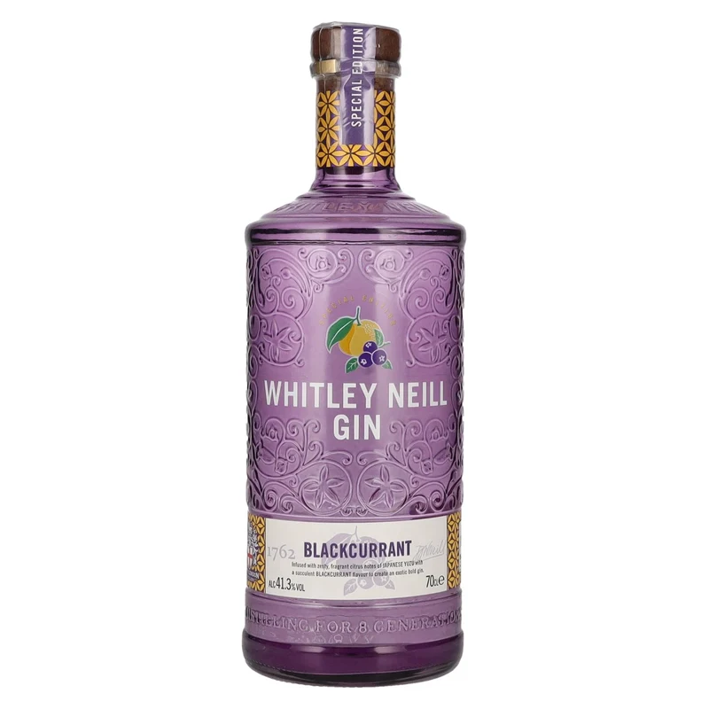 Whitley Neill BLACKCURRANT GIN 41,3% Vol. 0,7l