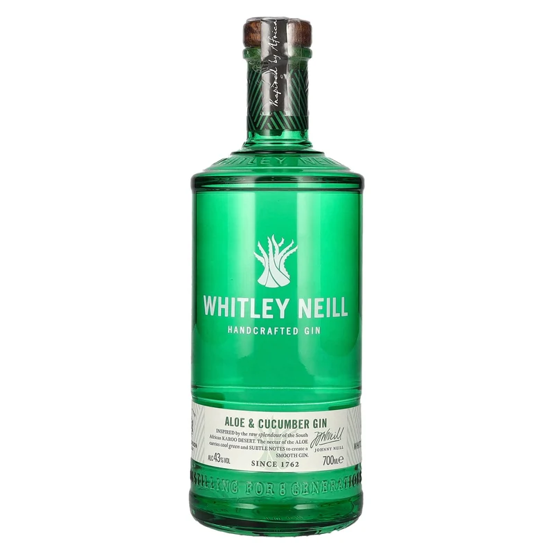 Whitley Neill ALOE AND CUCUMBER GIN 43% Vol. 0,7l