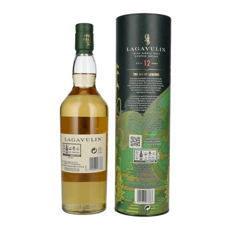 Lagavulin 12 Years Old THE INK OF LEGENDS Special Release 2023 56,4% Vol. 0,7l in Geschenkbox