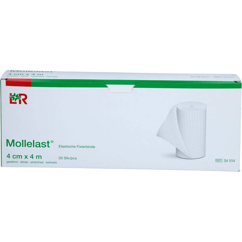 MOLLELAST 4CMx4m WEISS 14410, 20 St BIN