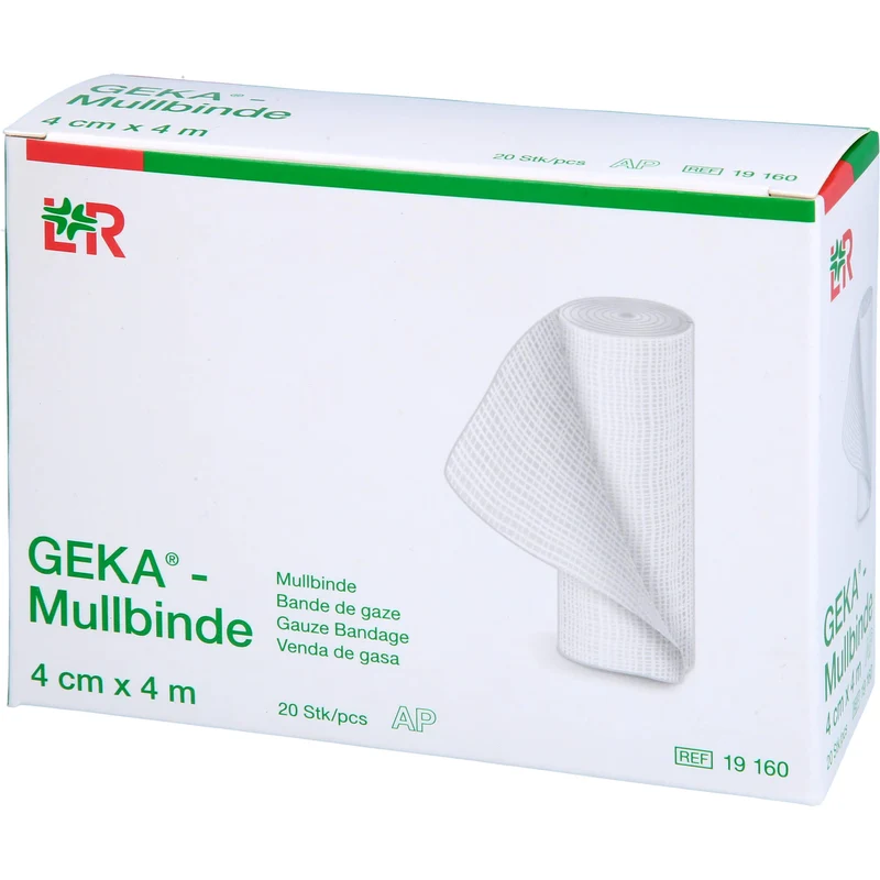 Mullbinde Geka 4cmx4m, 20 St BIN