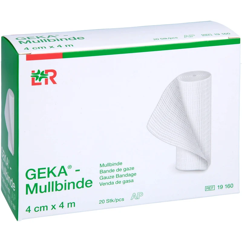 Mullbinde Geka 4cmx4m, 20 St BIN
