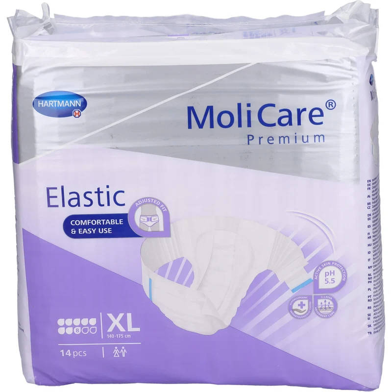 MoliCare Premium Elastic 8 Tropfen Gr. XL, 14 St