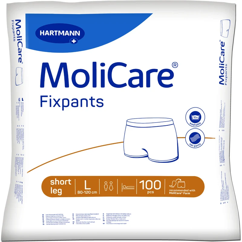 MoliCare Fixpants short leg Gr. L, 100 St