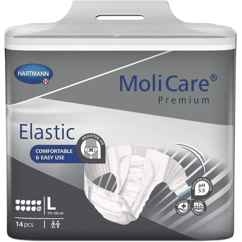 MoliCare Premium Elastic 10 Tropfen Gr. L, 14 St