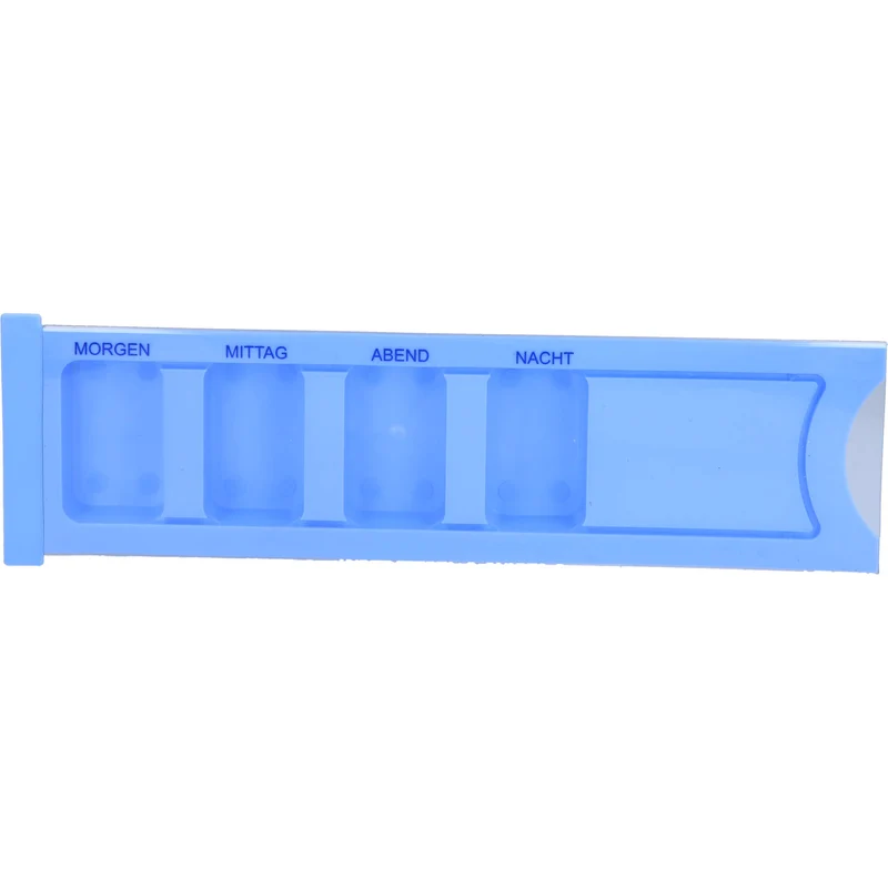 Medikamentendisp. morg.-mitta.-aben.-nach. blau, 1 St
