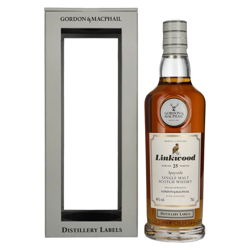 Gordon & MacPhail LINKWOOD 25 Years Old Distillery Labels 46% Vol. 0,7l in Geschenkbox