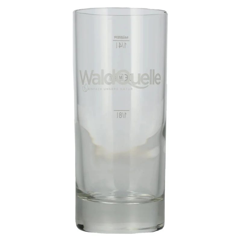 Waldquelle Glas 0,25l mit Eichung