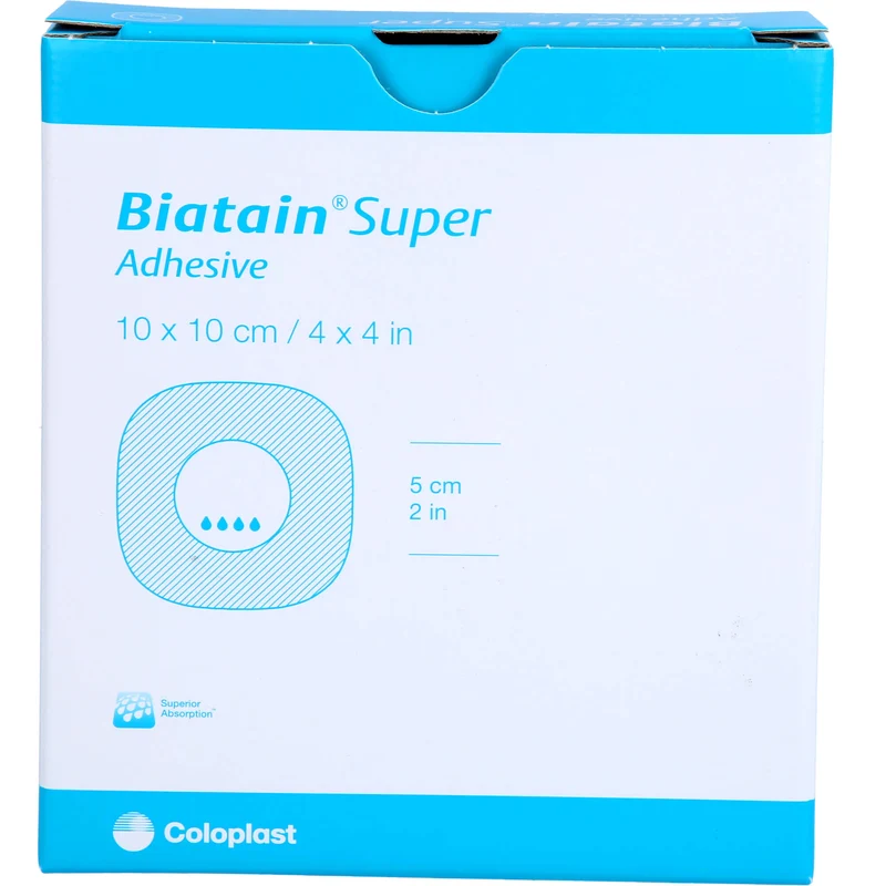 Biatain Super selbst-haftend Superabs.10x10cm, 10 St VER