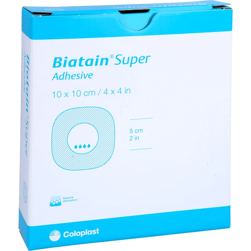 Biatain Super selbst-haftend Superabs.10x10cm, 10 St VER