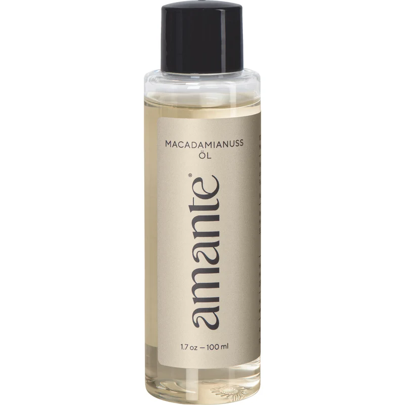 Macadamianussöl 100 % rein - Hautpflegeöl Amante, 100 ml OEL