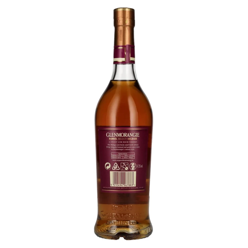 Glenmorangie BARREL SELECT RELEASE 12 Years Old MALAGA CASK FINISH 47,3% Vol. 0,7l