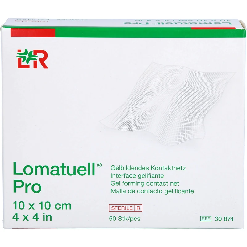 Lomatuell Pro 10x10cm steril, 50 St VER