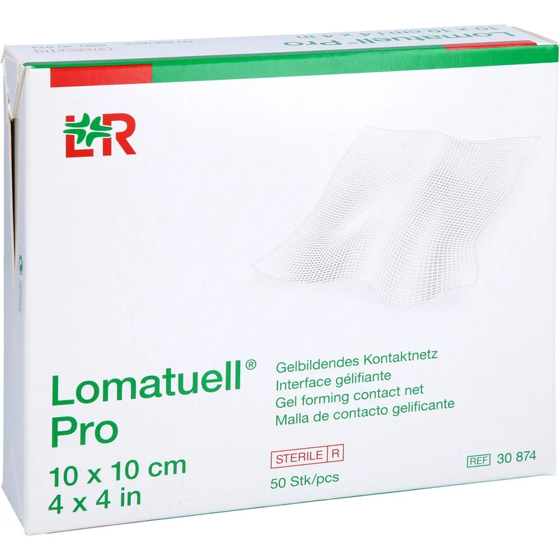 Lomatuell Pro 10x10cm steril, 50 St VER
