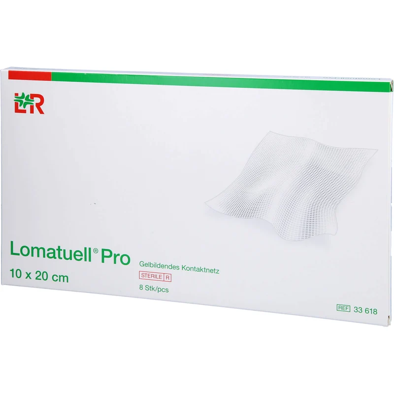 Lomatuell Pro 10x20cm steril, 8 St VER