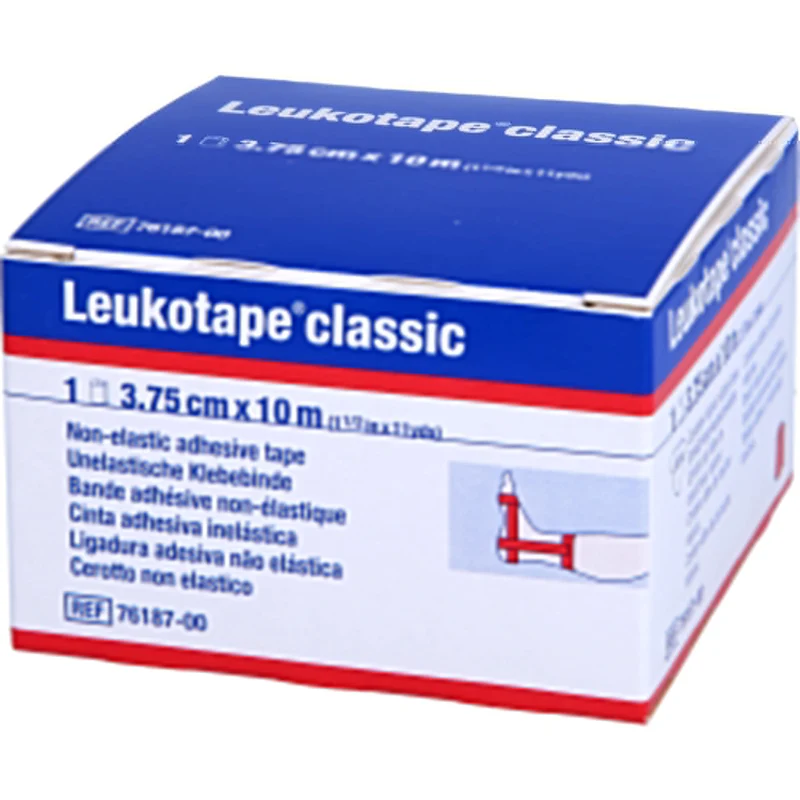 LEUKOTAPE Classic 3,75cmx10m rot, 1 St BIN