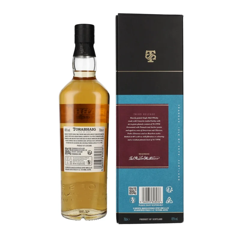 Torabhaig CNOC NA MÒINE The Legacy Series Single Malt 46% Vol. 0,7l in Geschenkbox