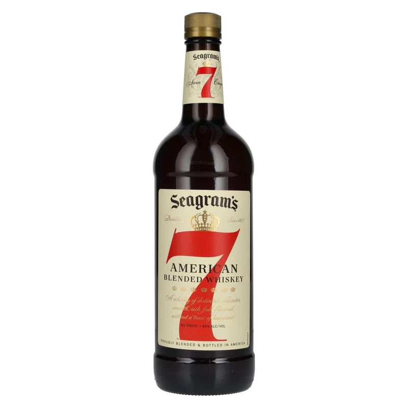 Seagram's 7 Crown American Blended Whiskey 40% Vol. 1l