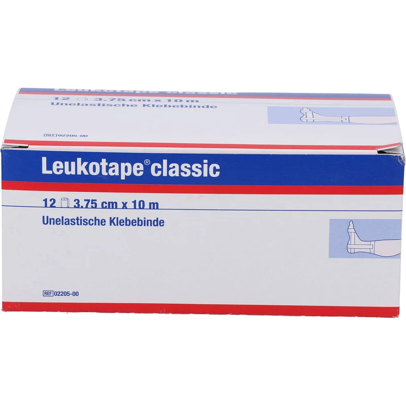 LEUKOTAPE CLASSIC 3,75cmx10m, 12 St VER