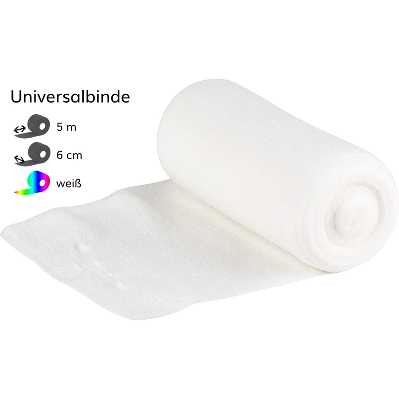 Lenkelast Universalbinde 6cmx5m einzeln verpackt, 1 St BIN