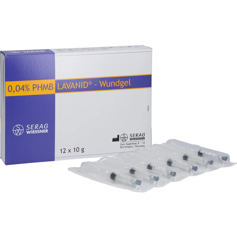 Lavanid Wundgel, 12X10 g GEL