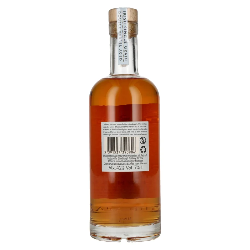 Glendalough DOUBLE BARREL Irish Whiskey 42% Vol. 0,7l