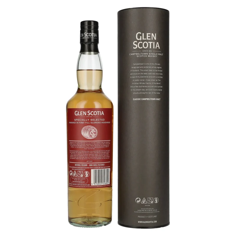 Glen Scotia Signature Series GERMANY EXCLUSIVE Single Malt Scotch Whisky 46% Vol. 0,7l in Geschenkbox