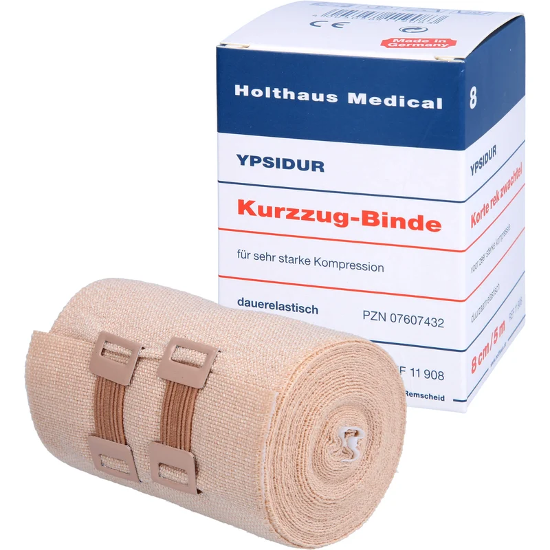 Kurzzugbinde YPSIDUR 8cmx5m, 1 St BIN