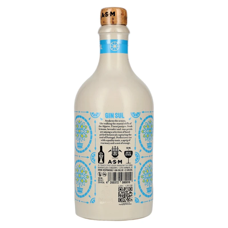 Gin Sul Dry Gin 43% Vol. 0,5l