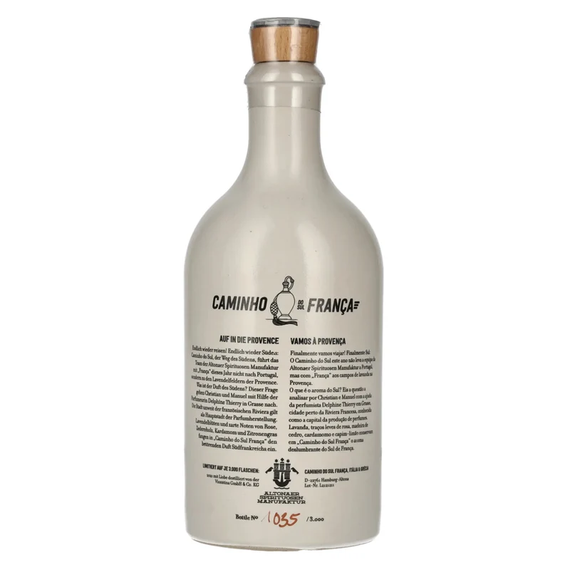 Gin Sul Caminho Do Sul França Dry Gin Limited Edition 2021 45% Vol. 0,5l