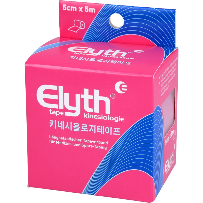 KINESIOLOGIE TAPE ELYTH 5cmx5m RO, 1 St BAN