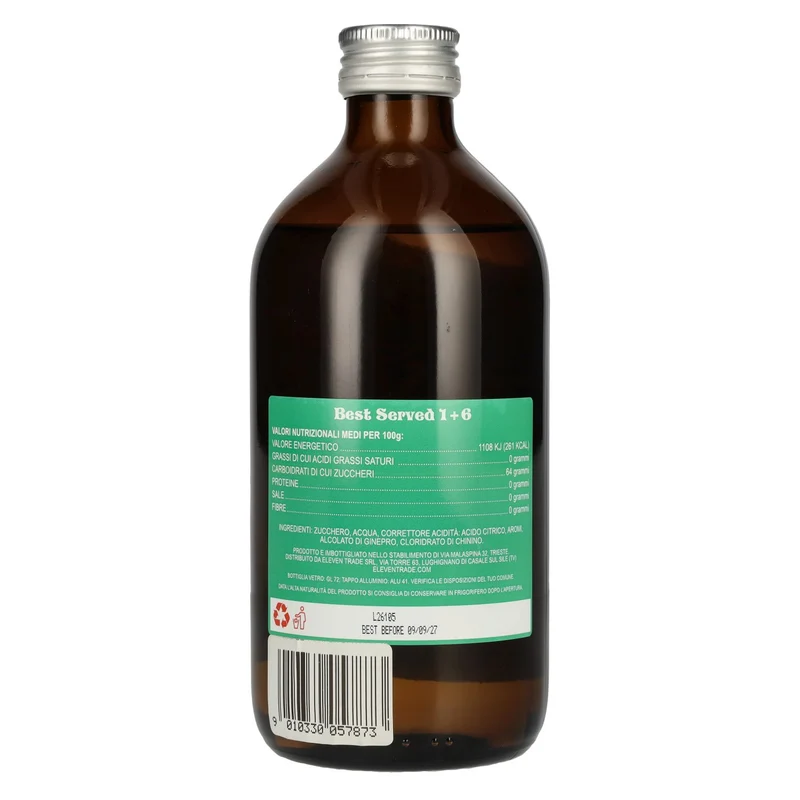 Big Gino Virgin non-alcoholic Tonic Syrup 0,5l
