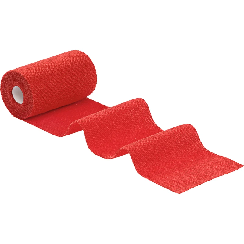 Idealast-haft color Binde 10cmx4m rot, 1 St BIN